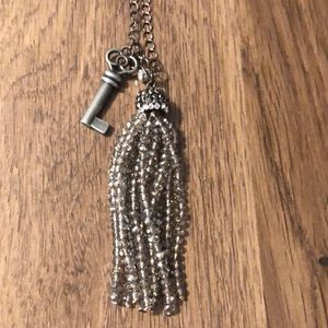 Dark Stainless key necklace